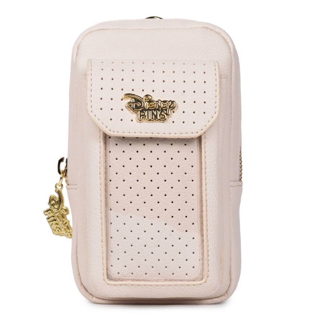Disney Parks Pin Trading Bag with Monorail Pin Strap